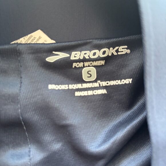 Brooks For Women Running Tennis Pickleball Skirt Style 220666 Navy Size S - Picture 8 of 9